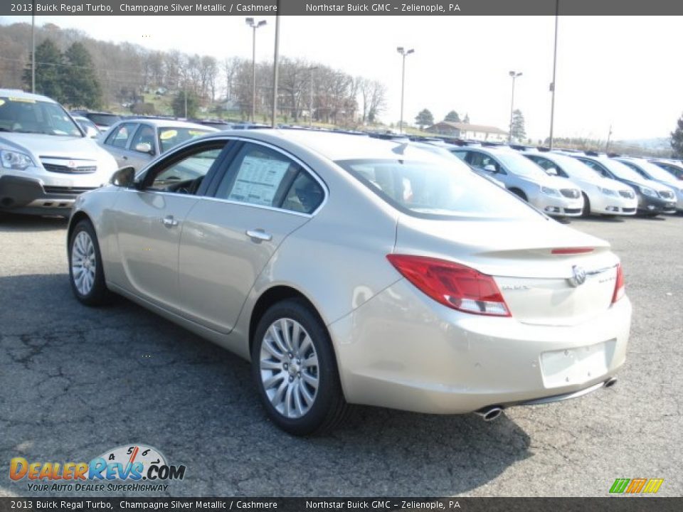 2013 Buick Regal Turbo Champagne Silver Metallic / Cashmere Photo #8