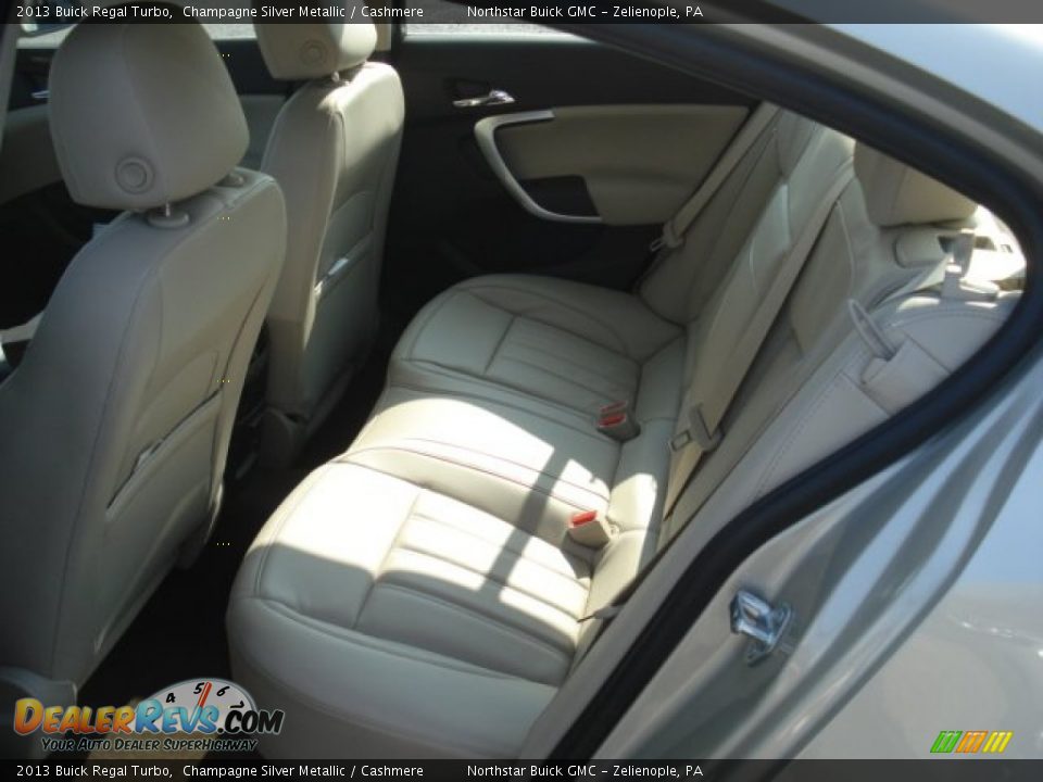 2013 Buick Regal Turbo Champagne Silver Metallic / Cashmere Photo #13