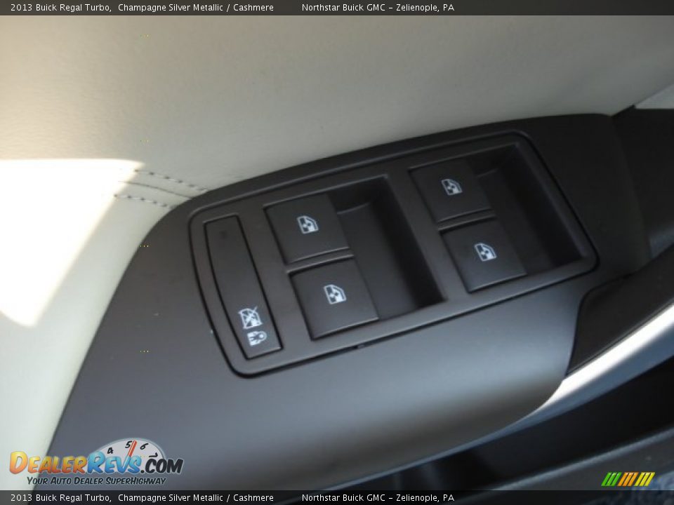 2013 Buick Regal Turbo Champagne Silver Metallic / Cashmere Photo #14