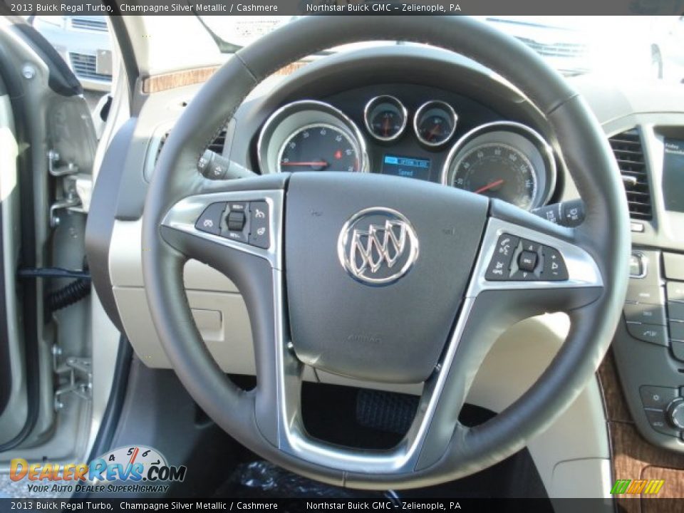 2013 Buick Regal Turbo Champagne Silver Metallic / Cashmere Photo #18