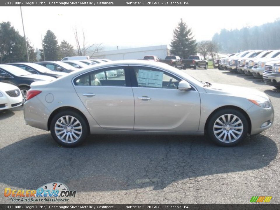 2013 Buick Regal Turbo Champagne Silver Metallic / Cashmere Photo #5