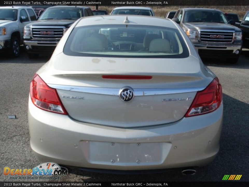 2013 Buick Regal Turbo Champagne Silver Metallic / Cashmere Photo #7
