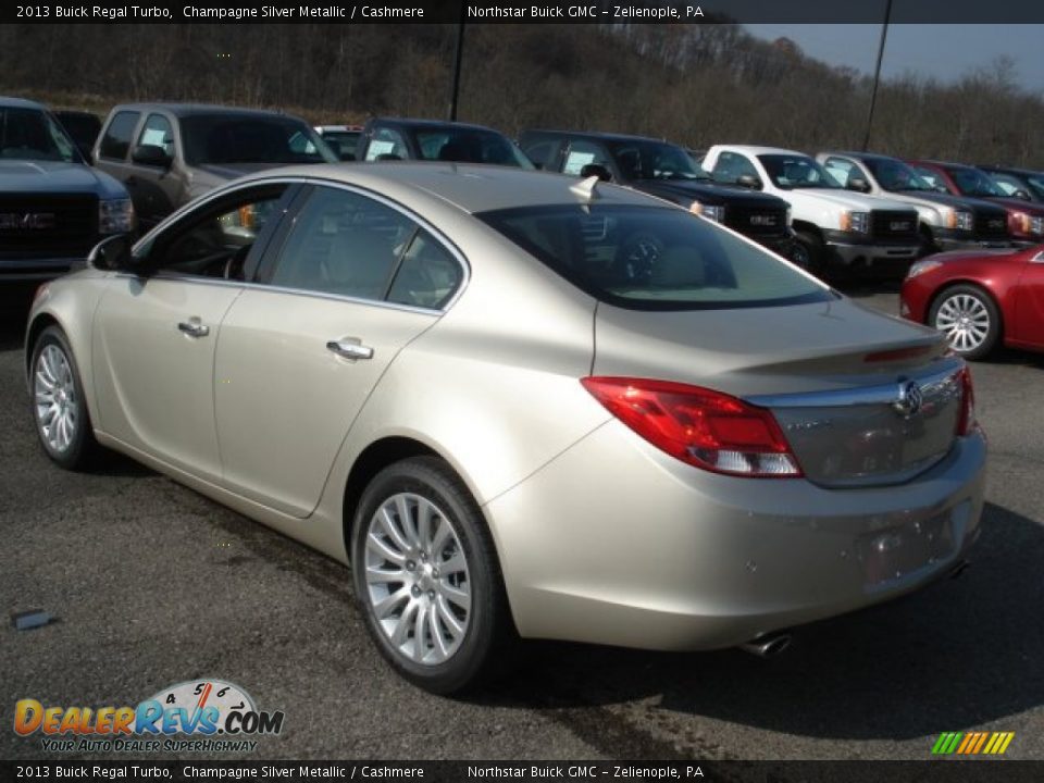 2013 Buick Regal Turbo Champagne Silver Metallic / Cashmere Photo #8