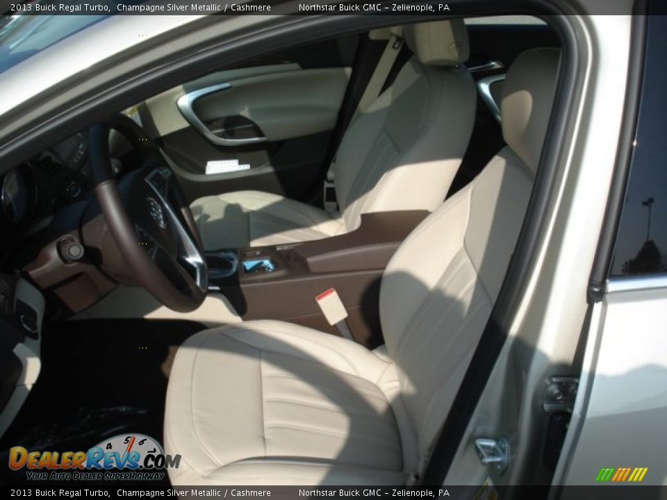 2013 Buick Regal Turbo Champagne Silver Metallic / Cashmere Photo #11