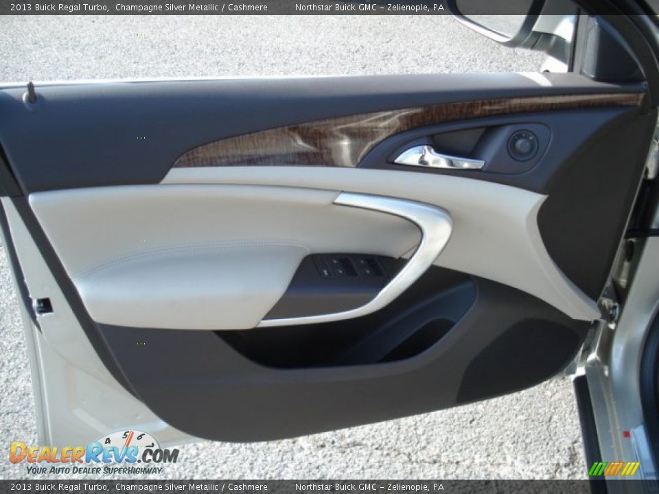 2013 Buick Regal Turbo Champagne Silver Metallic / Cashmere Photo #12