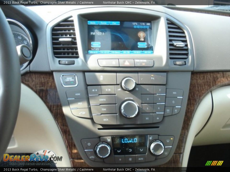 2013 Buick Regal Turbo Champagne Silver Metallic / Cashmere Photo #16