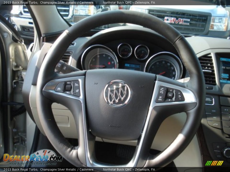 2013 Buick Regal Turbo Champagne Silver Metallic / Cashmere Photo #18