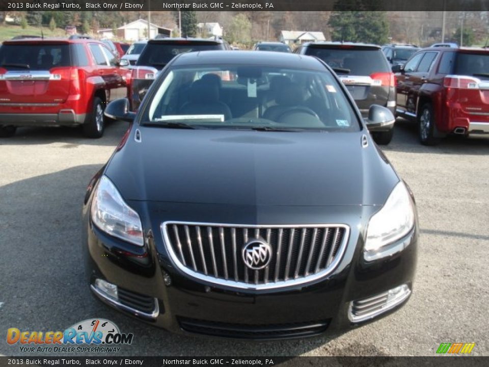 2013 Buick Regal Turbo Black Onyx / Ebony Photo #3