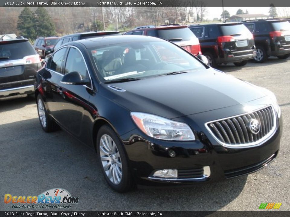 2013 Buick Regal Turbo Black Onyx / Ebony Photo #4