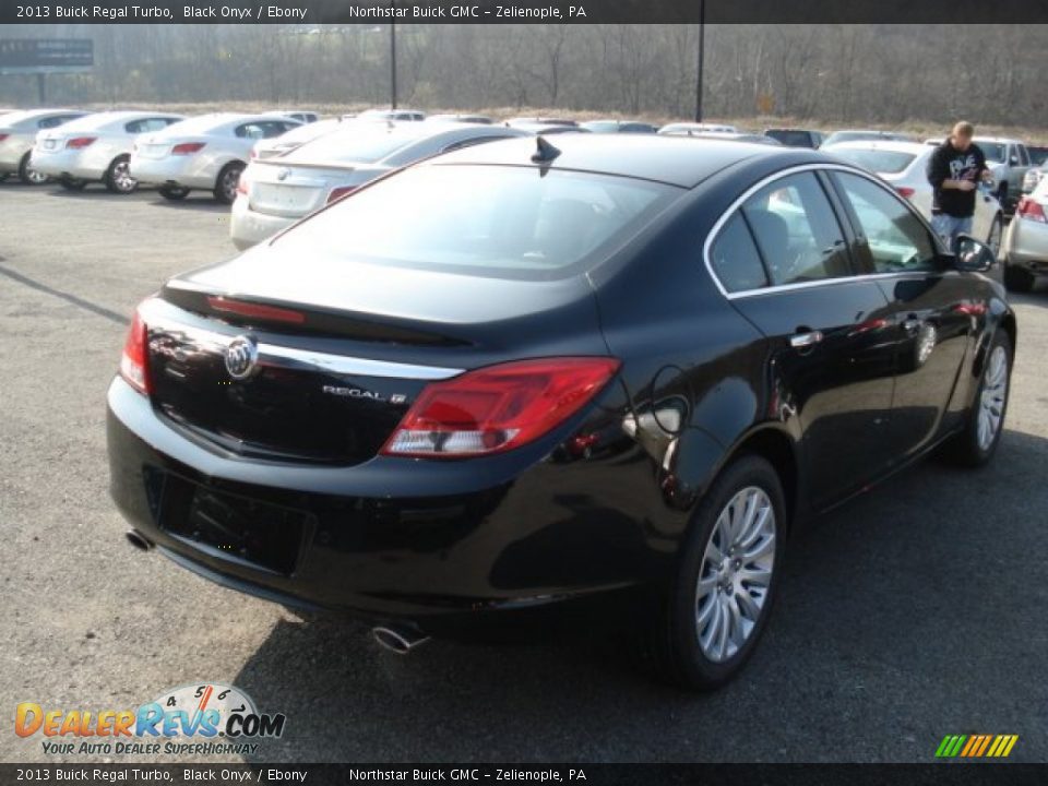 2013 Buick Regal Turbo Black Onyx / Ebony Photo #6
