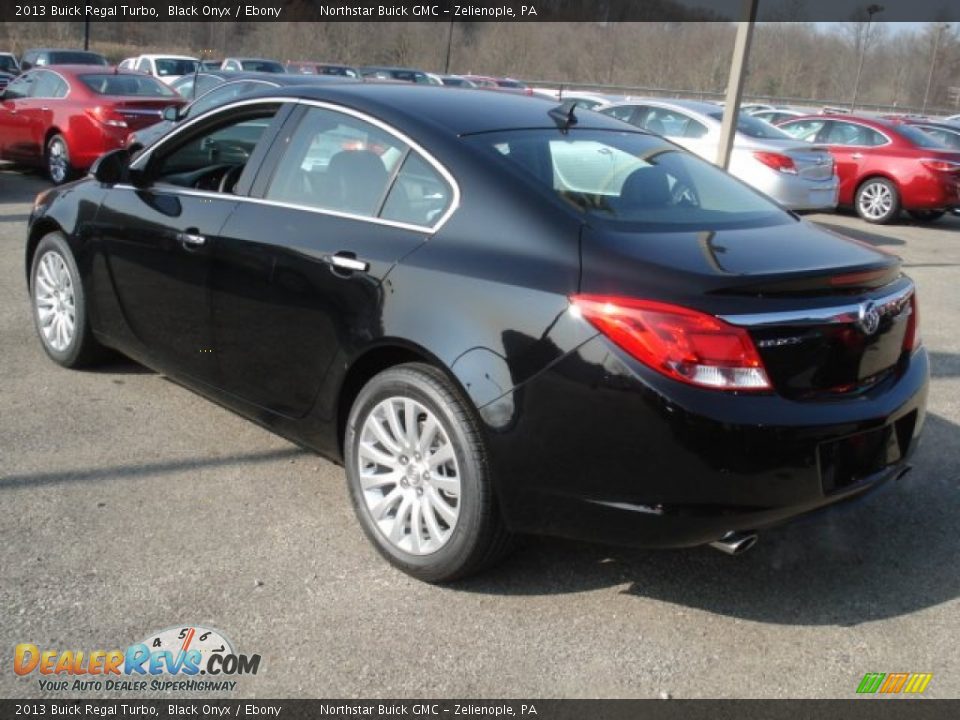 2013 Buick Regal Turbo Black Onyx / Ebony Photo #8