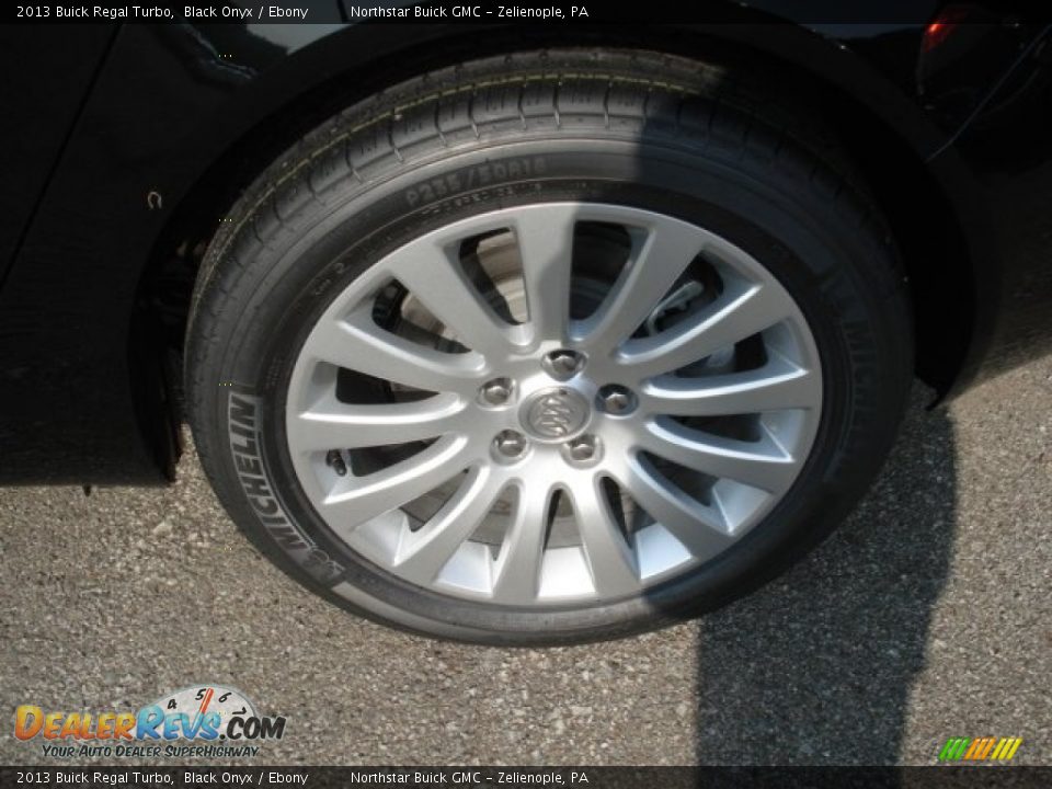 2013 Buick Regal Turbo Black Onyx / Ebony Photo #9
