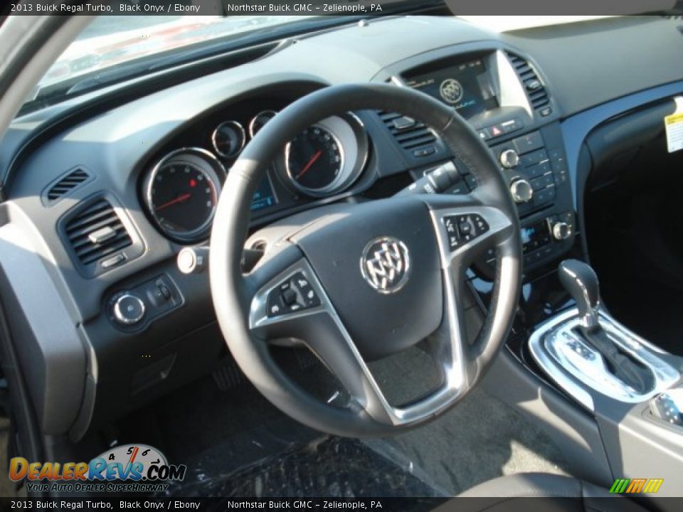2013 Buick Regal Turbo Black Onyx / Ebony Photo #10