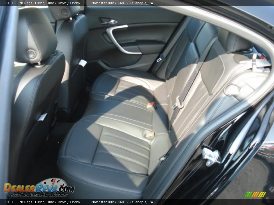 2013 Buick Regal Turbo Black Onyx / Ebony Photo #13