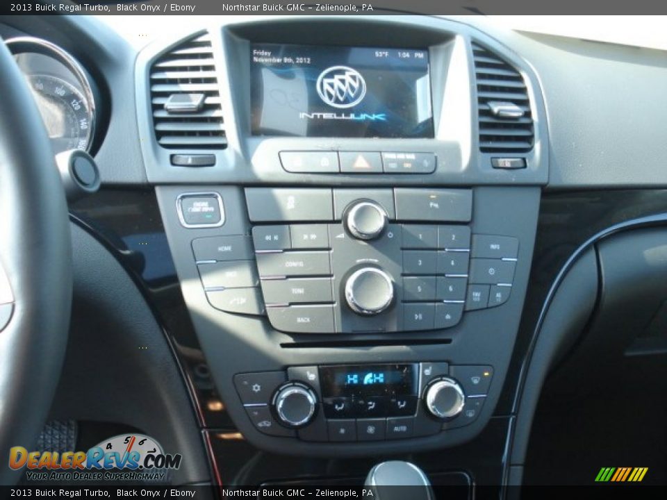 2013 Buick Regal Turbo Black Onyx / Ebony Photo #16