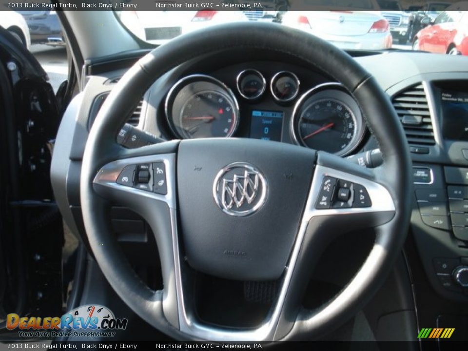 2013 Buick Regal Turbo Black Onyx / Ebony Photo #18