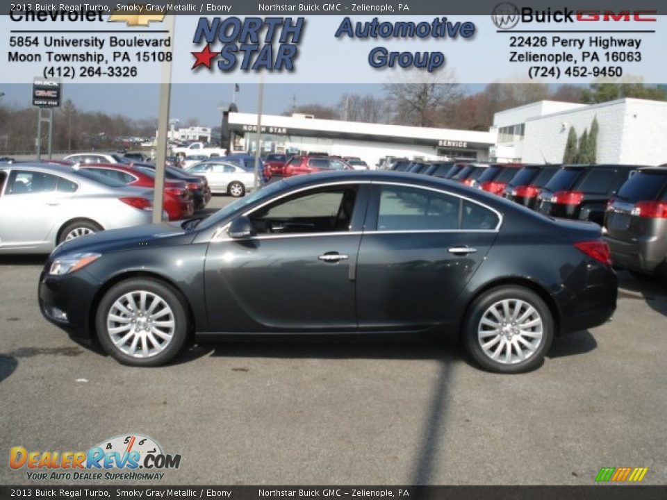 2013 Buick Regal Turbo Smoky Gray Metallic / Ebony Photo #1