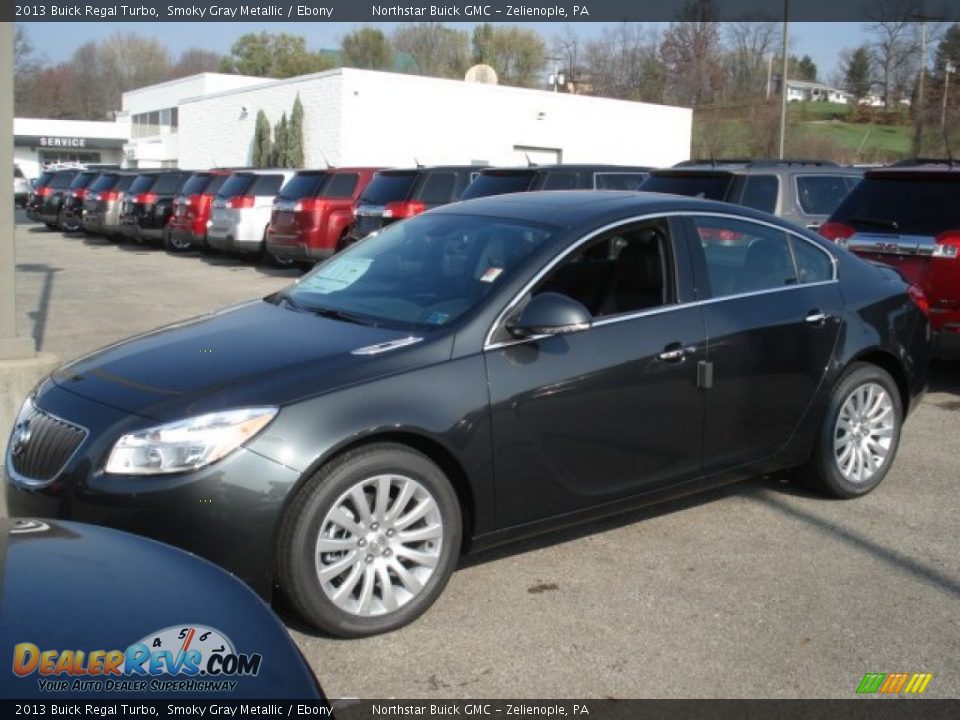 2013 Buick Regal Turbo Smoky Gray Metallic / Ebony Photo #2