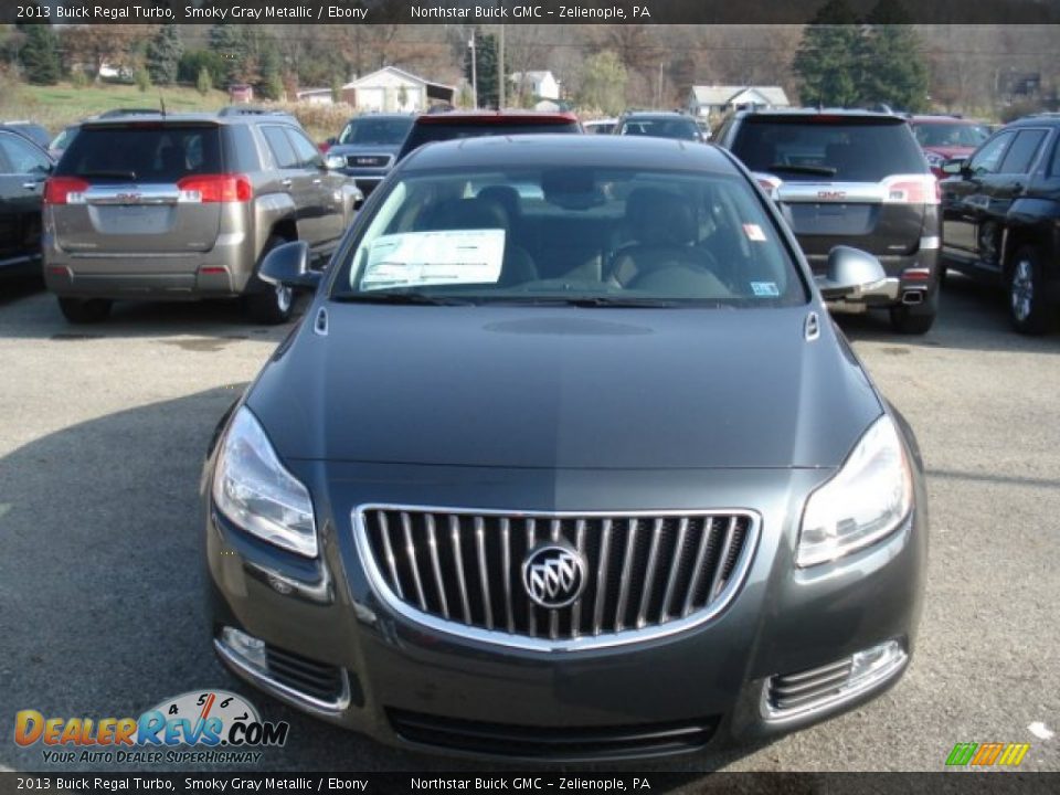2013 Buick Regal Turbo Smoky Gray Metallic / Ebony Photo #3