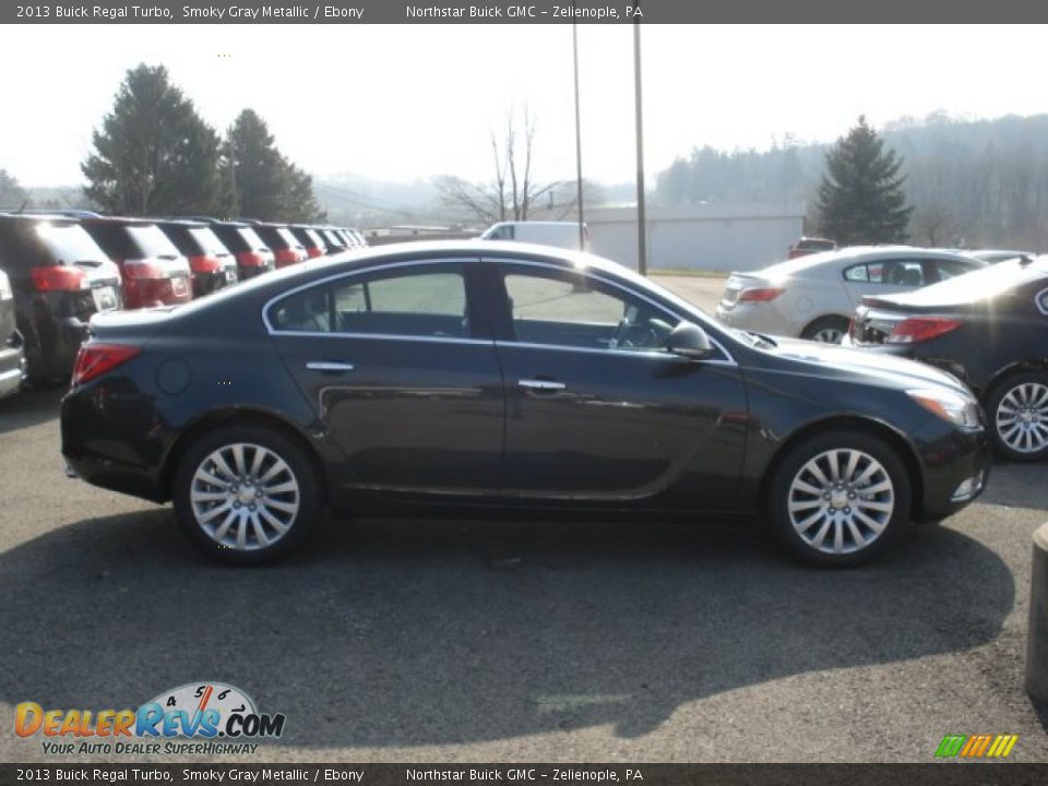 2013 Buick Regal Turbo Smoky Gray Metallic / Ebony Photo #5