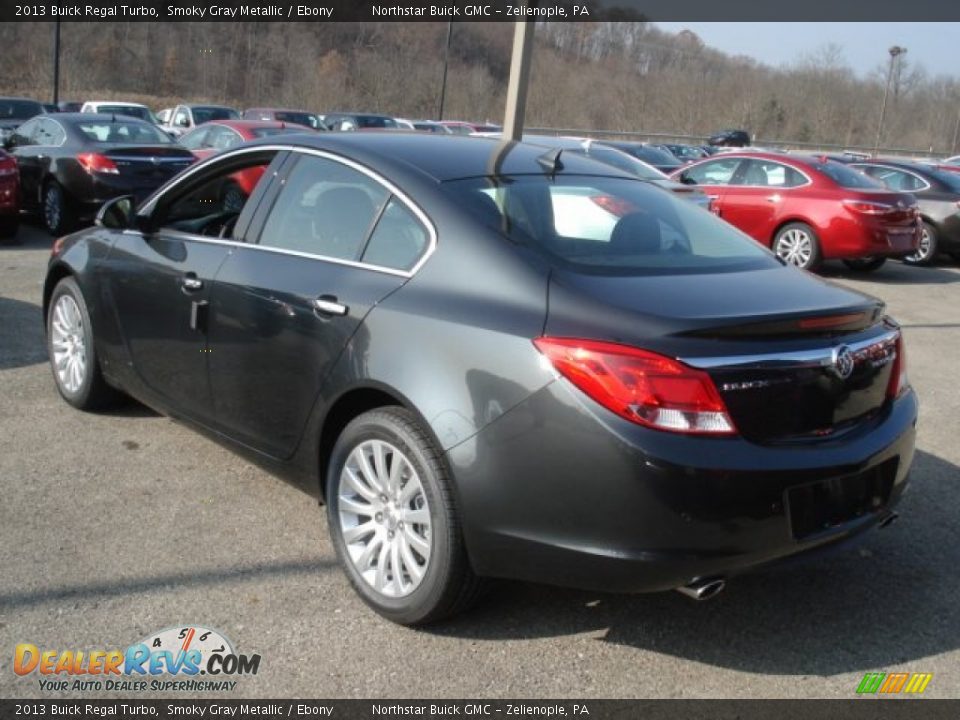 2013 Buick Regal Turbo Smoky Gray Metallic / Ebony Photo #8