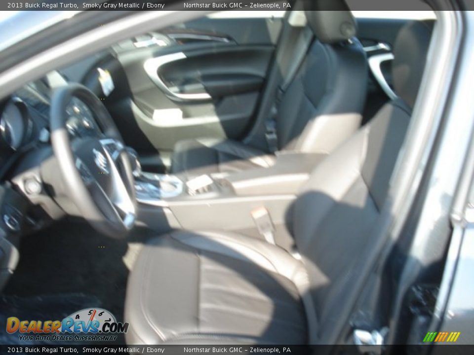 2013 Buick Regal Turbo Smoky Gray Metallic / Ebony Photo #11