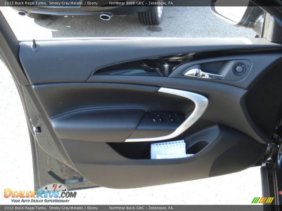 2013 Buick Regal Turbo Smoky Gray Metallic / Ebony Photo #12