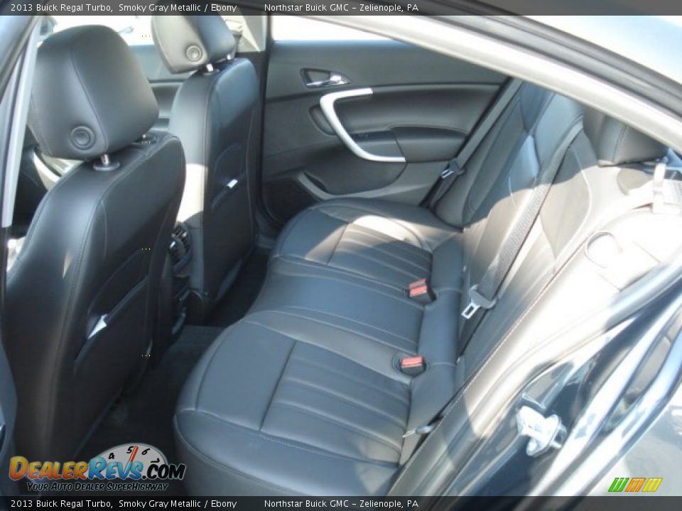 2013 Buick Regal Turbo Smoky Gray Metallic / Ebony Photo #13