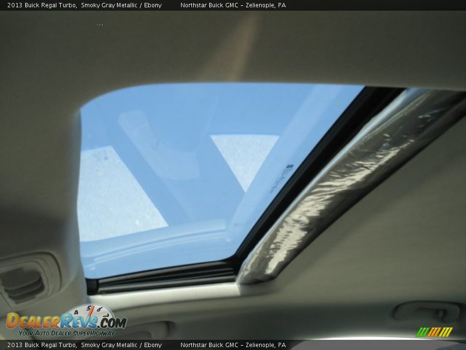 2013 Buick Regal Turbo Smoky Gray Metallic / Ebony Photo #15