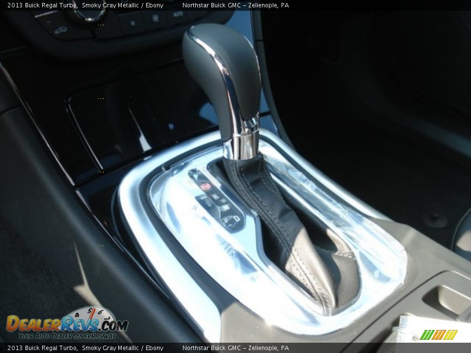 2013 Buick Regal Turbo Smoky Gray Metallic / Ebony Photo #17
