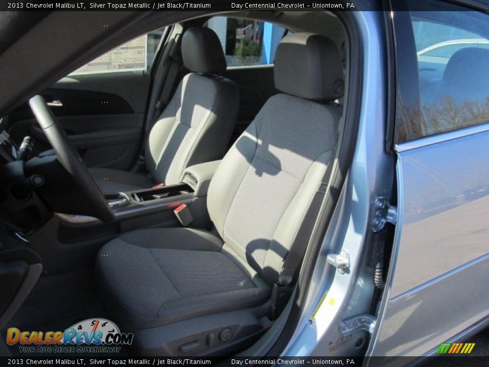 2013 Chevrolet Malibu LT Silver Topaz Metallic / Jet Black/Titanium Photo #12