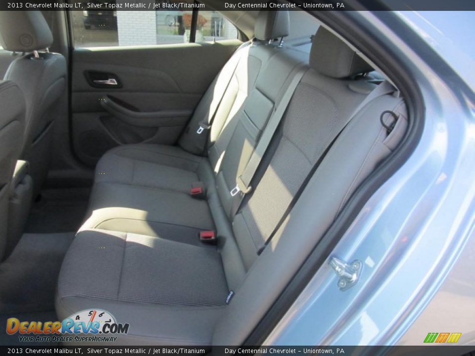 2013 Chevrolet Malibu LT Silver Topaz Metallic / Jet Black/Titanium Photo #13