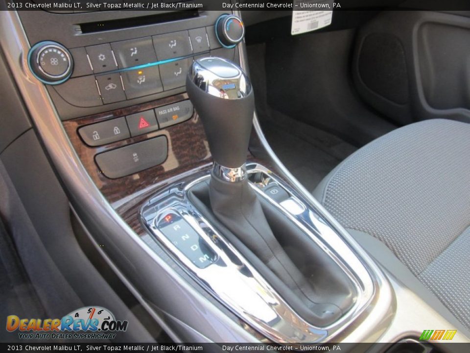 2013 Chevrolet Malibu LT Silver Topaz Metallic / Jet Black/Titanium Photo #16
