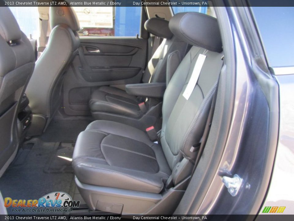 Rear Seat of 2013 Chevrolet Traverse LTZ AWD Photo #12