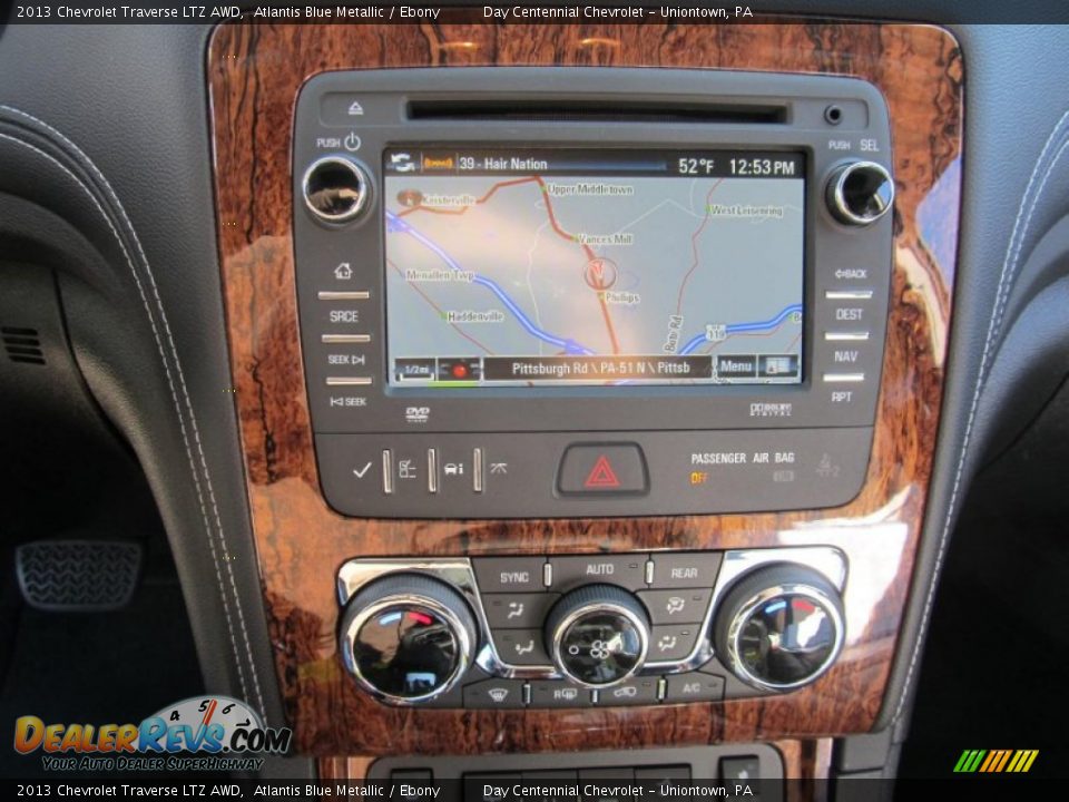 Navigation of 2013 Chevrolet Traverse LTZ AWD Photo #15