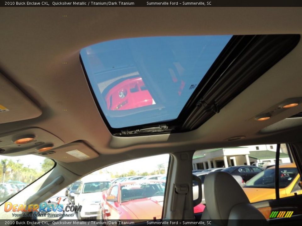 2010 Buick Enclave CXL Quicksilver Metallic / Titanium/Dark Titanium Photo #4