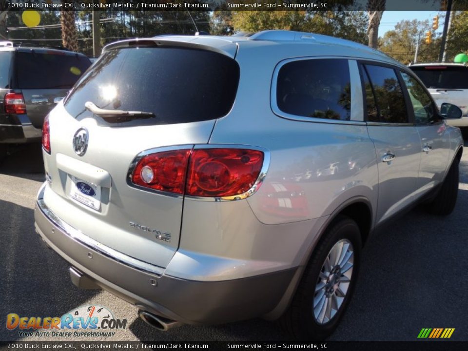 2010 Buick Enclave CXL Quicksilver Metallic / Titanium/Dark Titanium Photo #15