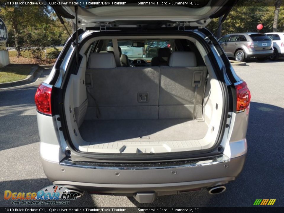 2010 Buick Enclave CXL Quicksilver Metallic / Titanium/Dark Titanium Photo #16