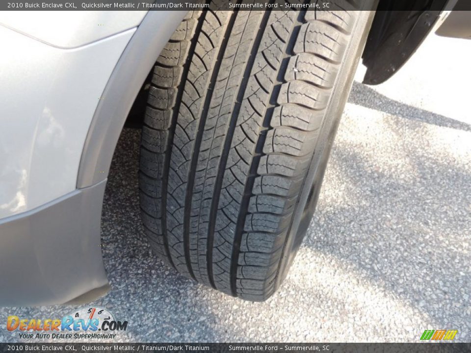 2010 Buick Enclave CXL Quicksilver Metallic / Titanium/Dark Titanium Photo #19