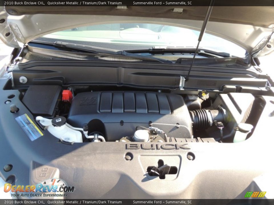 2010 Buick Enclave CXL Quicksilver Metallic / Titanium/Dark Titanium Photo #20