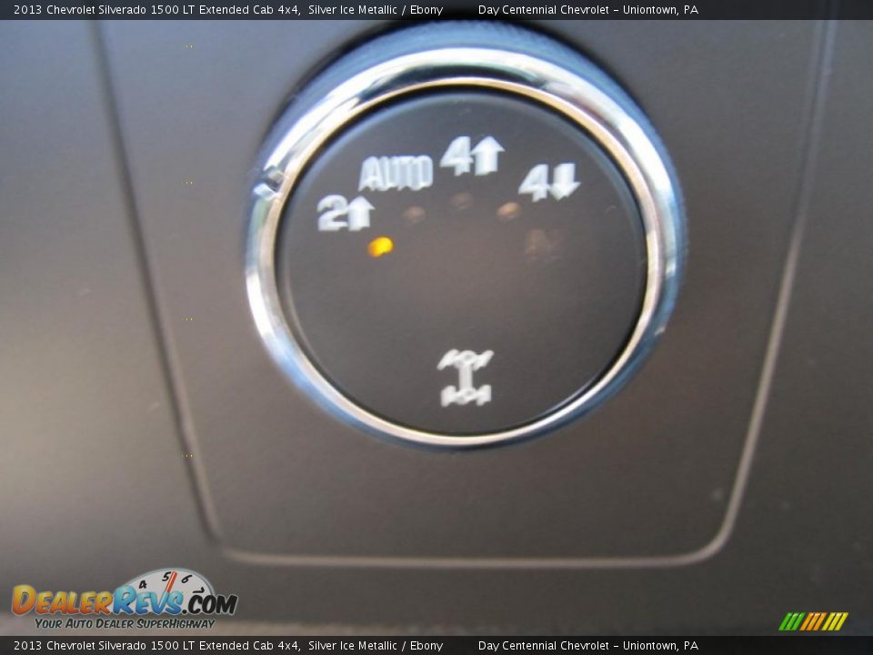 2013 Chevrolet Silverado 1500 LT Extended Cab 4x4 Silver Ice Metallic / Ebony Photo #17