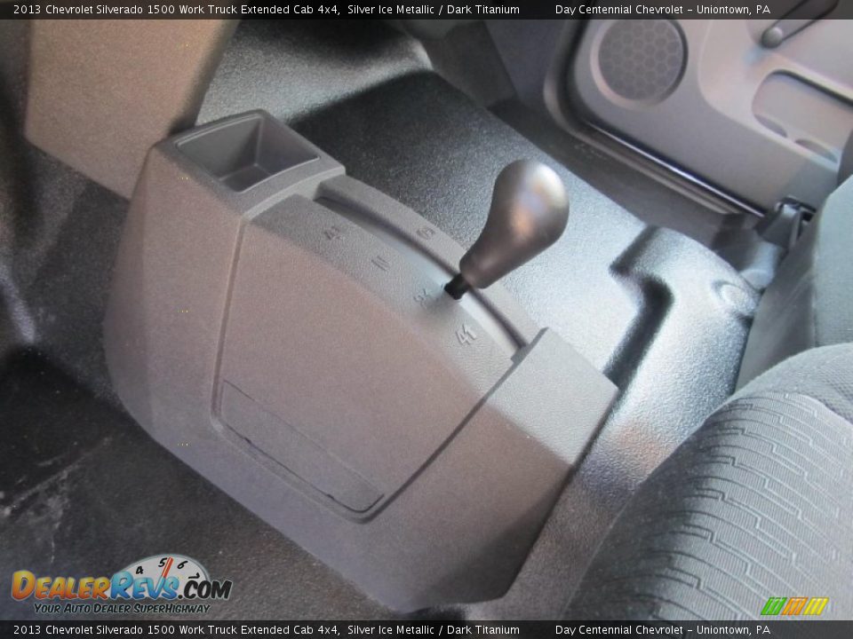 2013 Chevrolet Silverado 1500 Work Truck Extended Cab 4x4 Silver Ice Metallic / Dark Titanium Photo #14