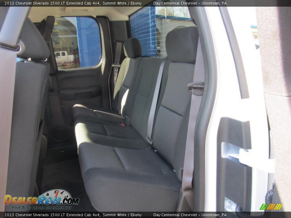 2013 Chevrolet Silverado 1500 LT Extended Cab 4x4 Summit White / Ebony Photo #14