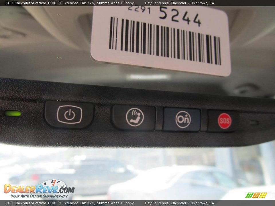 2013 Chevrolet Silverado 1500 LT Extended Cab 4x4 Summit White / Ebony Photo #18