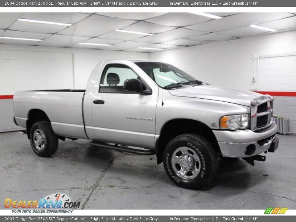 Bright Silver Metallic 2004 Dodge Ram 2500 SLT Regular Cab 4x4 Photo #1
