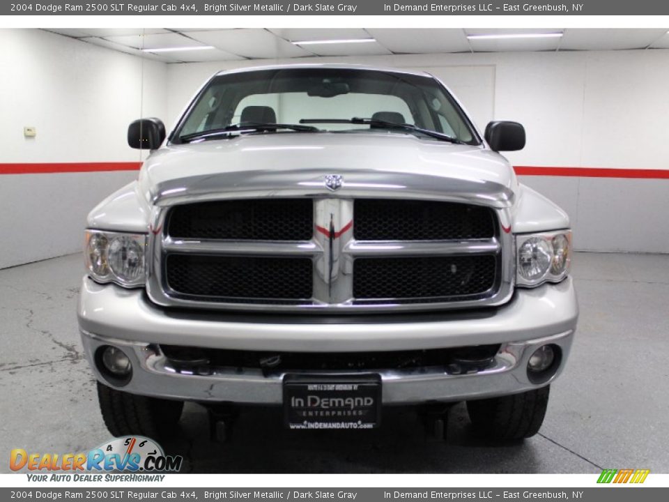 2004 Dodge Ram 2500 SLT Regular Cab 4x4 Bright Silver Metallic / Dark Slate Gray Photo #4