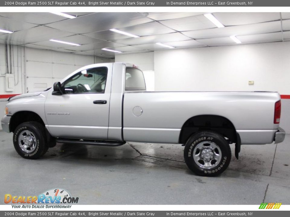 2004 Dodge Ram 2500 SLT Regular Cab 4x4 Bright Silver Metallic / Dark Slate Gray Photo #8