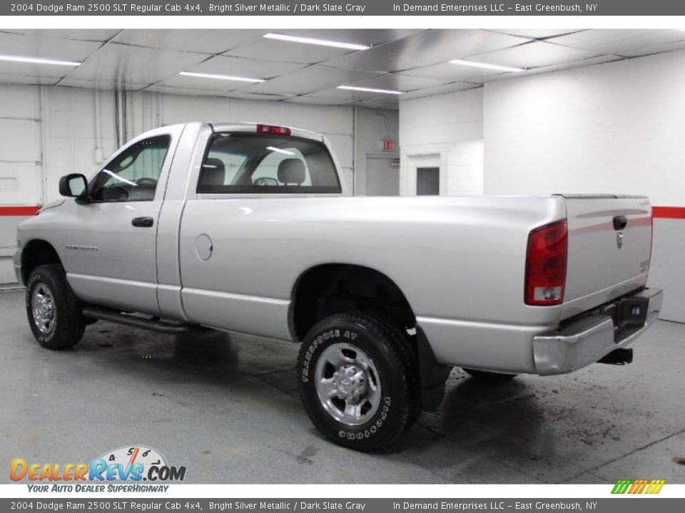 2004 Dodge Ram 2500 SLT Regular Cab 4x4 Bright Silver Metallic / Dark Slate Gray Photo #9
