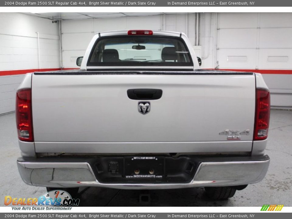 2004 Dodge Ram 2500 SLT Regular Cab 4x4 Bright Silver Metallic / Dark Slate Gray Photo #11