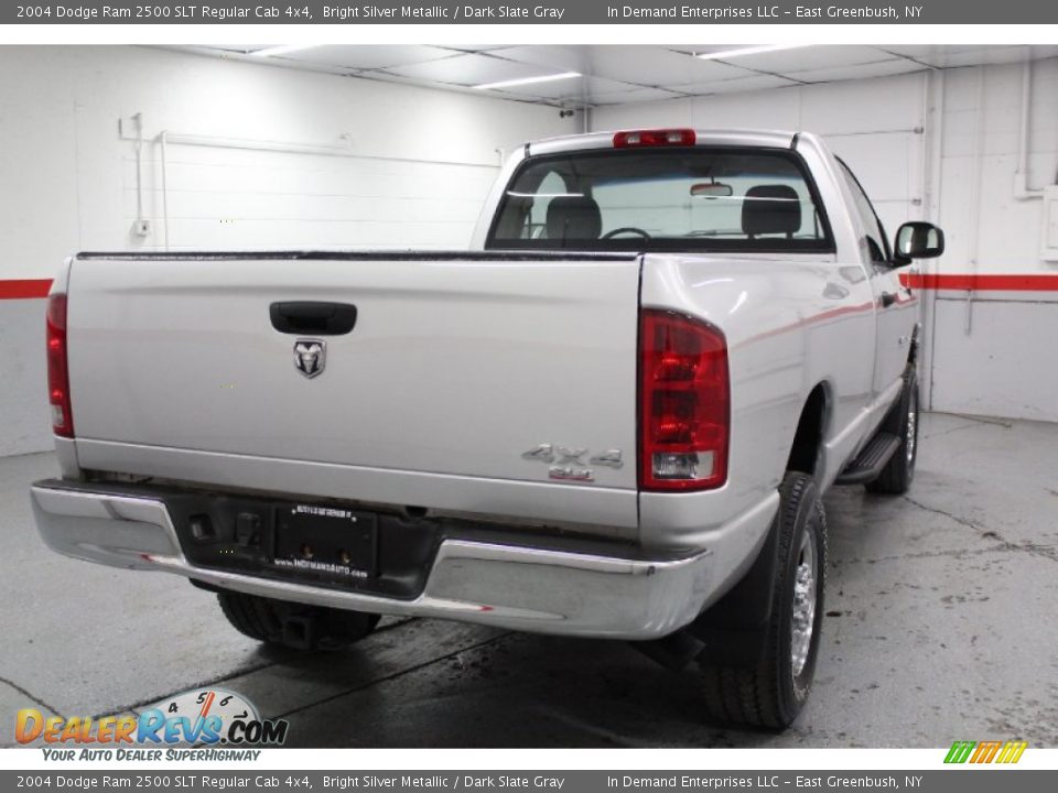 2004 Dodge Ram 2500 SLT Regular Cab 4x4 Bright Silver Metallic / Dark Slate Gray Photo #12